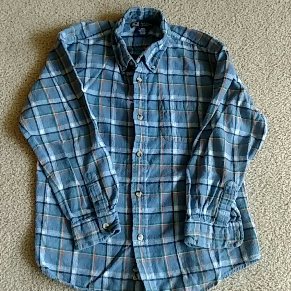DONATED Duck Head plaid flannel shirt